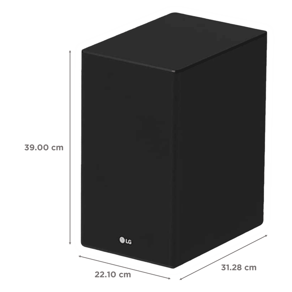Buy LG SP8A.DINDLLK 440W Bluetooth Soundbar with Remote (Dolby Atmos, 3 ...
